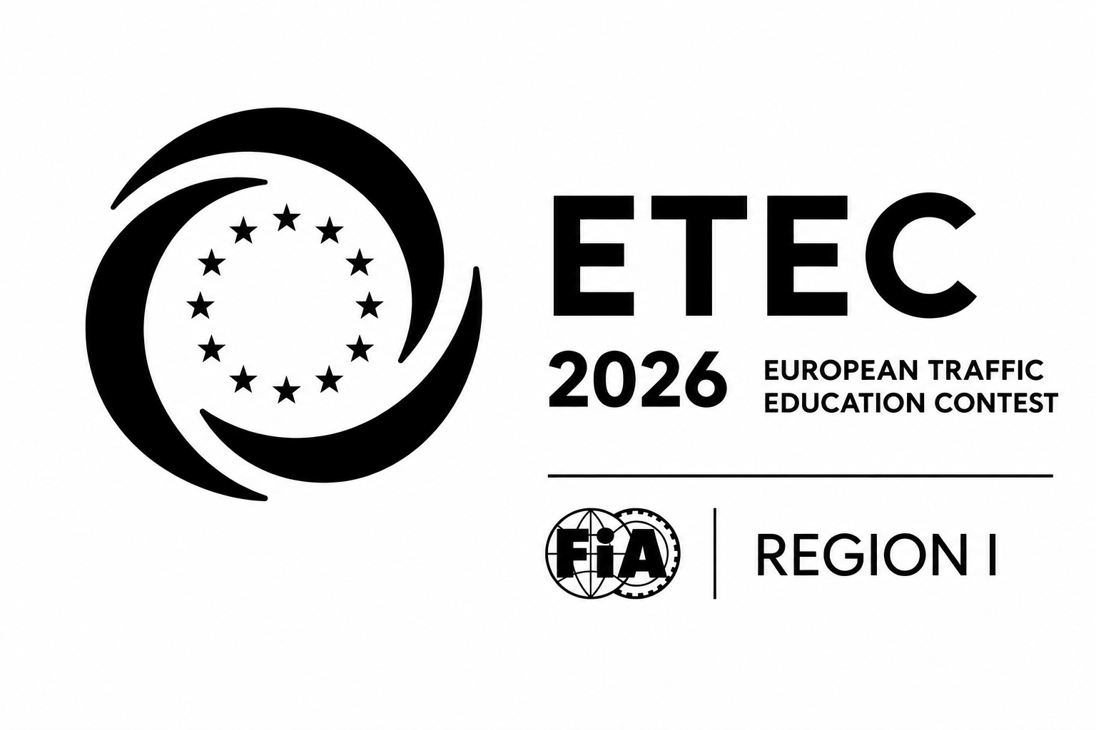 European Motion Badge monochrome logo